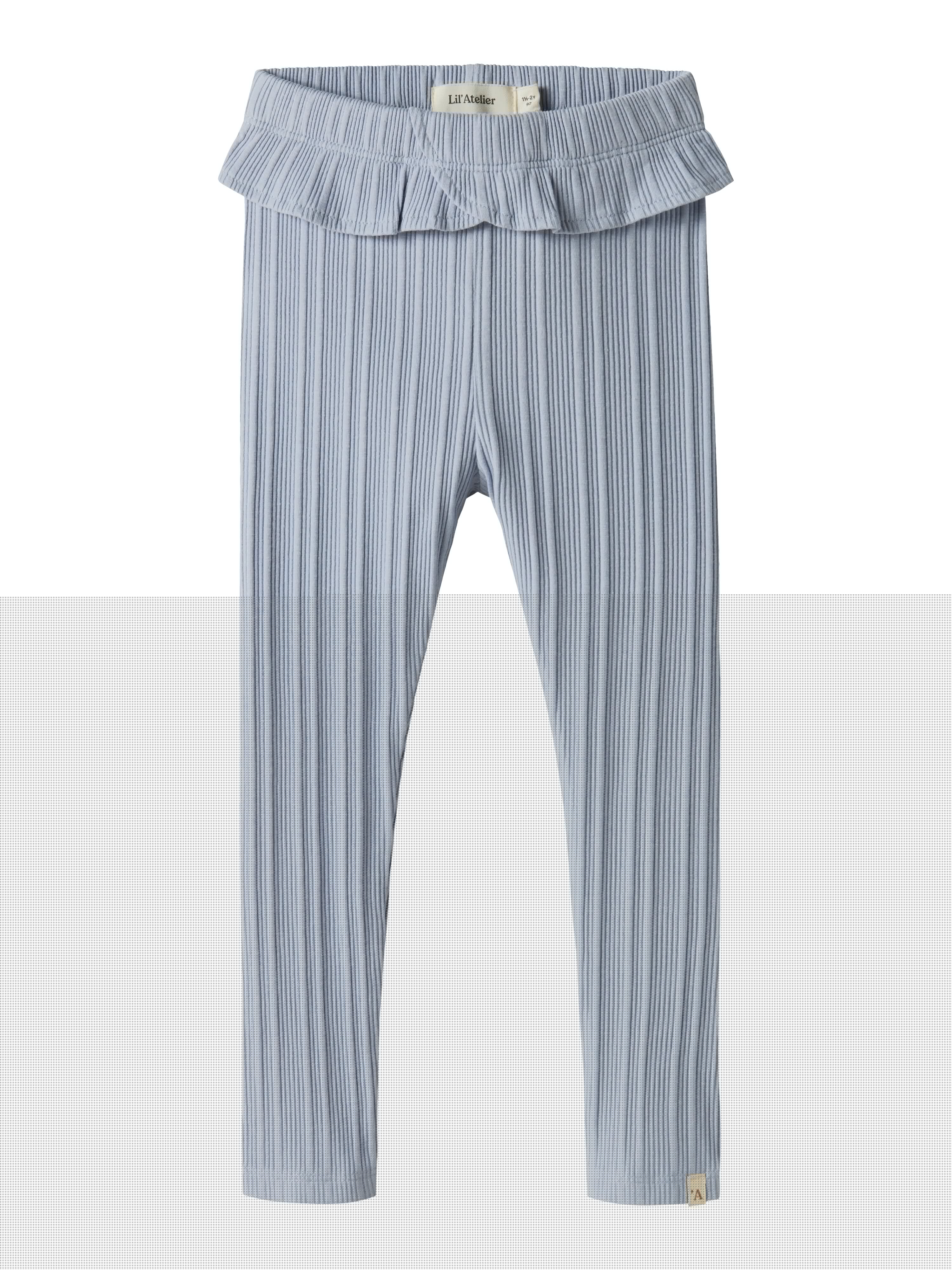 Lil Atelier Tansy Slim Leggings Zen Blue 92 Cm
