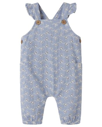 Lil Atelier Tessie Loose Overall Zen Blue 56 Cm