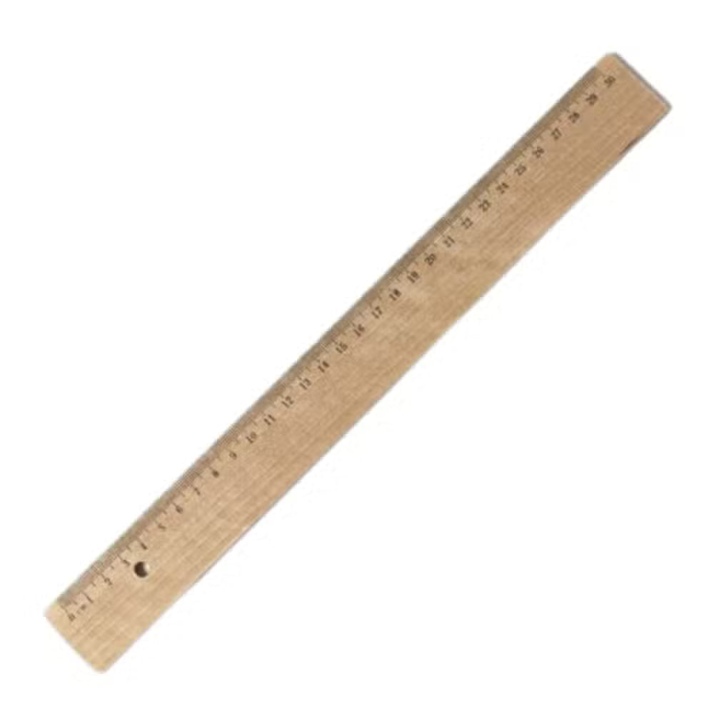 Lineal Træ 30 Cm