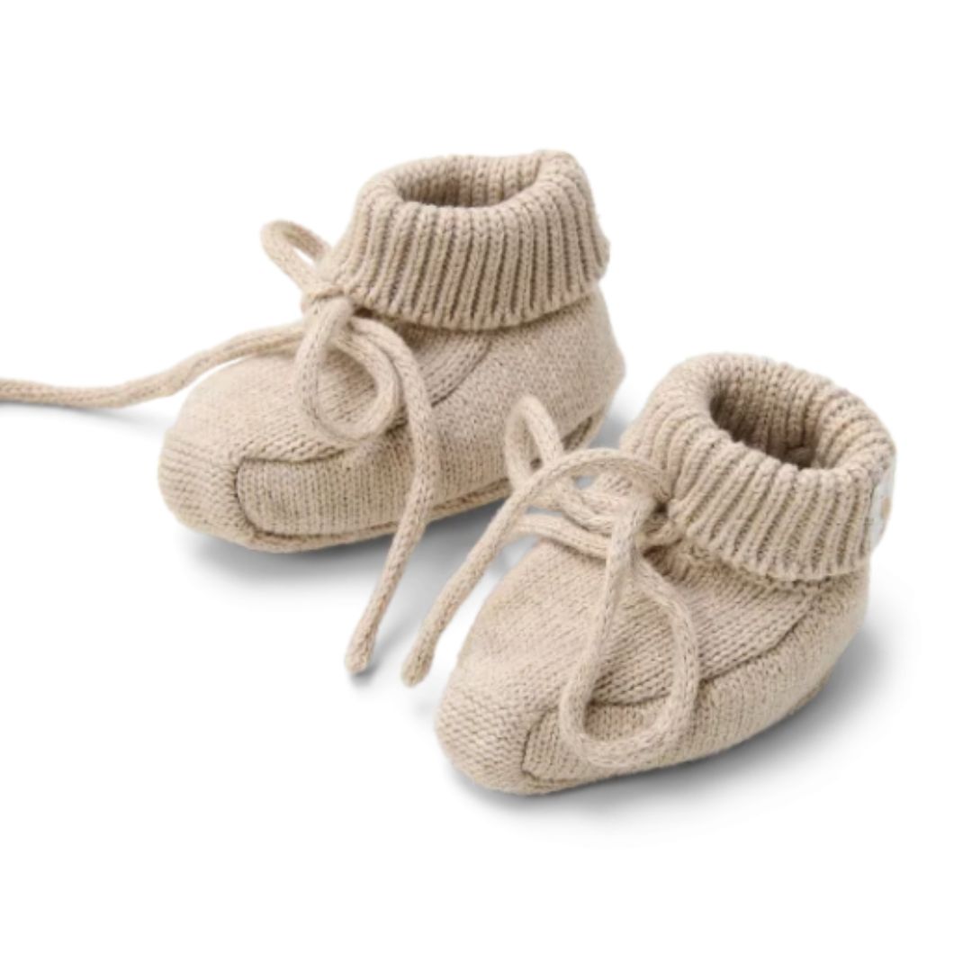 Little Dutch Strikkede Futter Soft Beige Størrelse 62 74