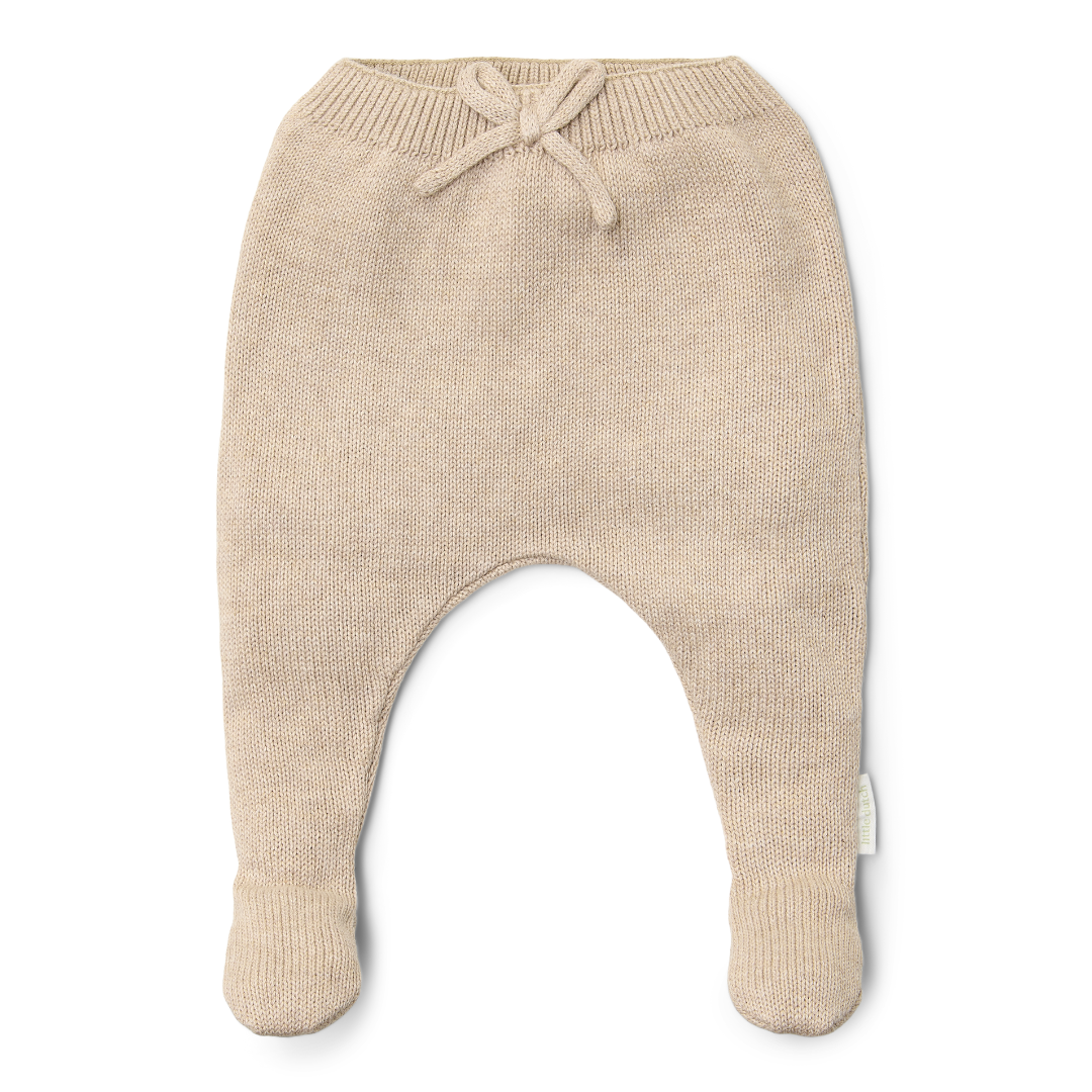 Little Dutch Strikket Buks Soft Beige Melee 50
