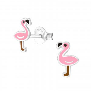 Lyserøde Flamingo ørestikker