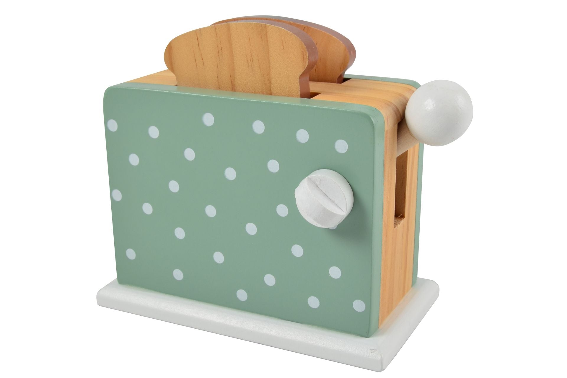 Magni Toaster Grøn Med Prikker