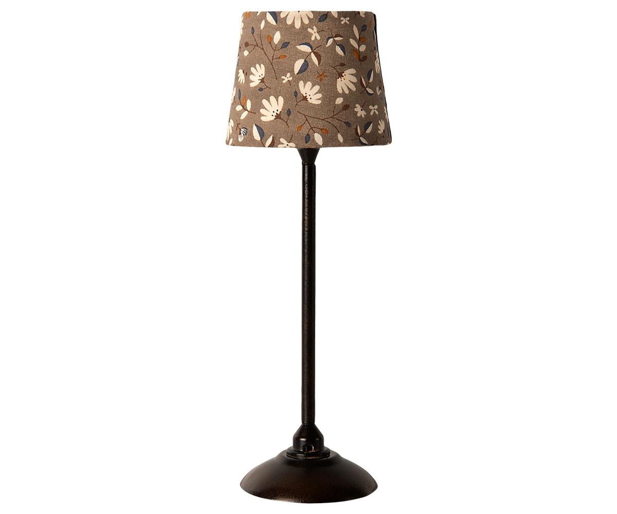 Maileg Miniature Gulvlampe Anthracite