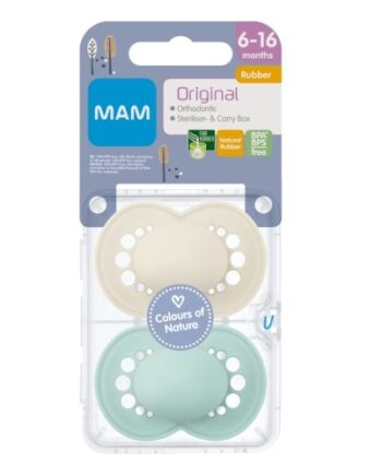 Mam Original  -pack  Str      -16 Mdr  Symmetrisk Latex