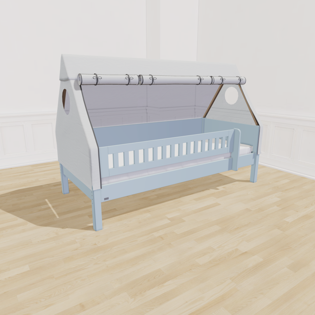 Manis-  Fulla Husseng Med Stel Og Himmel 90x160 Sky Blue