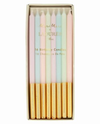Meri Meri Kagelys Pastel 16 Pak