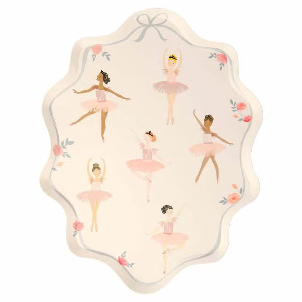 Meri Meri Tallerkener Ballerina Pak