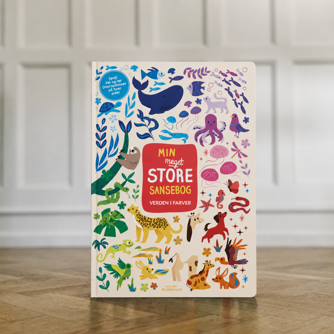 Min Meget Store Sansebog Verden   Farver
