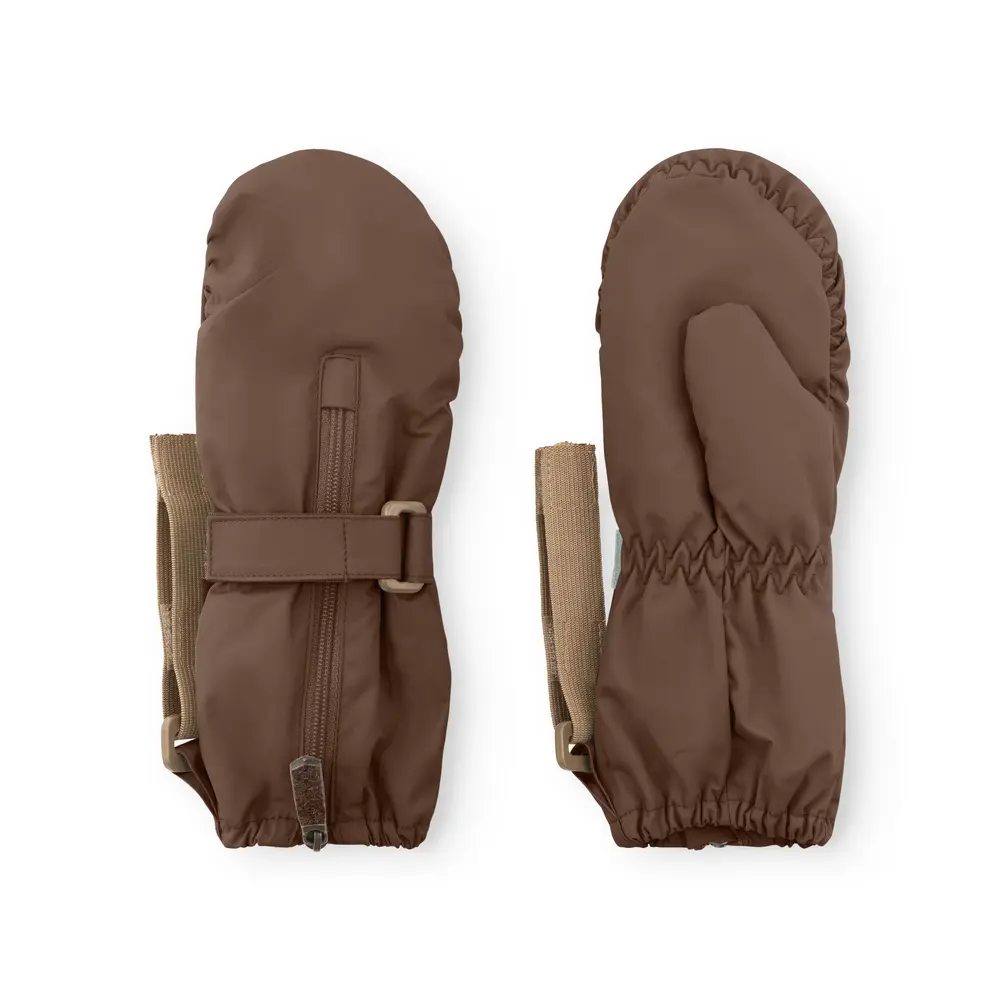 Mini   Ture Matcesar Fleeceforede Vanter Chestnut Brown 12-18 Mdr