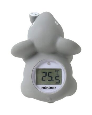 Mininor  Badetermometer  Elefant   Grå