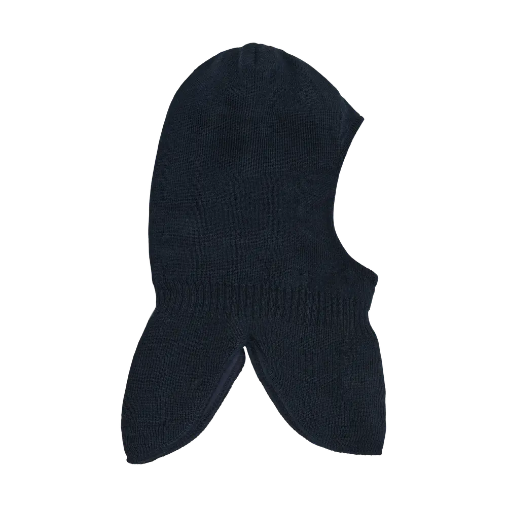 Minymo Strikket Elefanthue Dark Sapphire 52