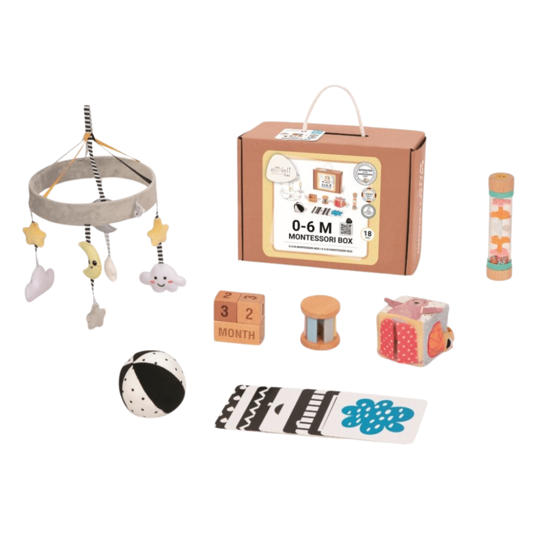 Montessori Box Til Baby - Måneder