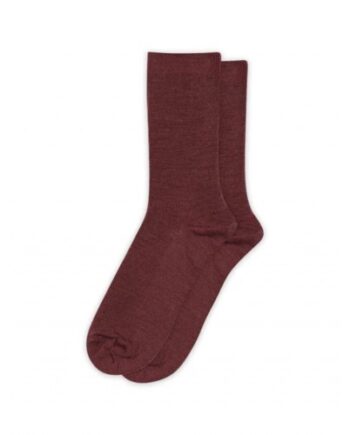 Mp Strømper  Dame Rib Sokker   Merinould Grape Skin 37 39