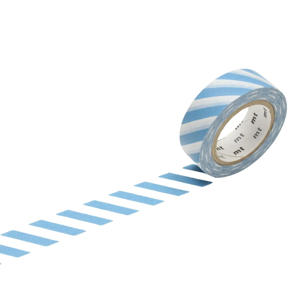 Mt Masking Tape Striber Blå