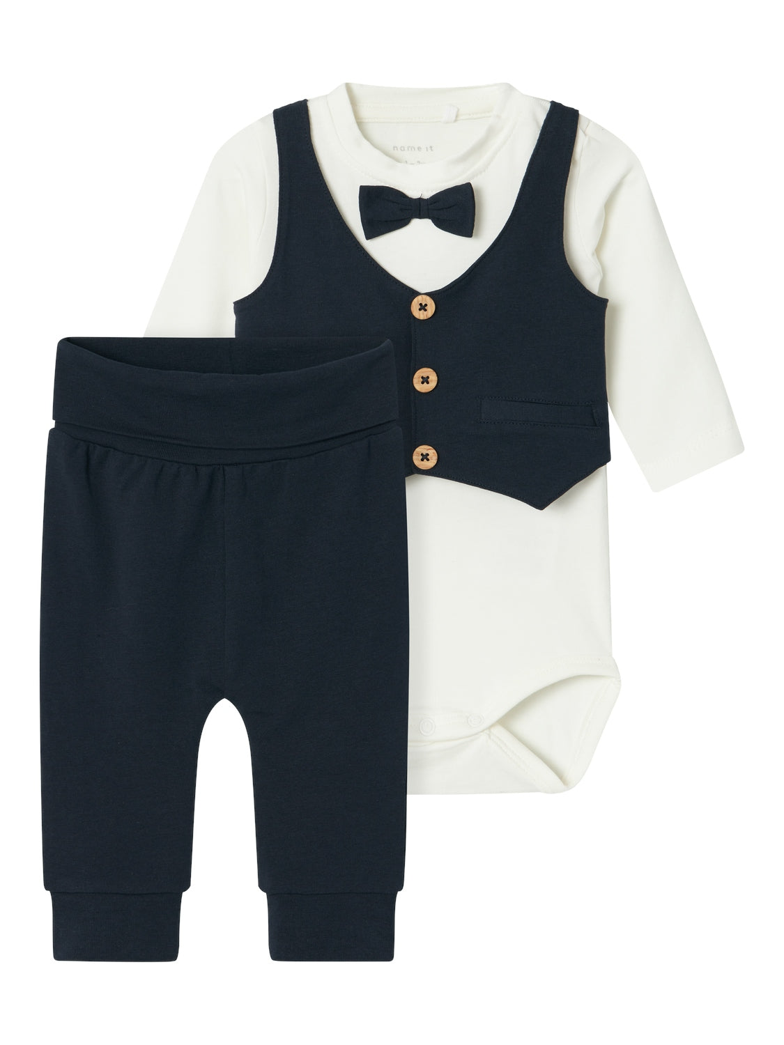 Name It Adam Body   Pants Sæt Dark Sapphire 50 Cm