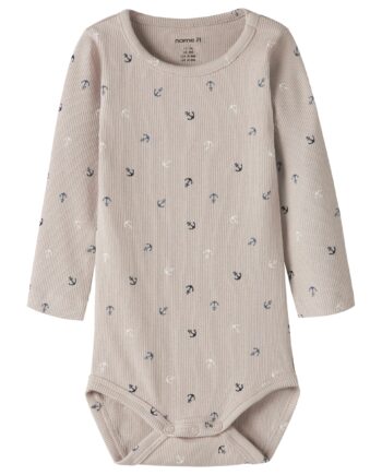 Name It Fanchor Ls Body Chateau Gray 50 Cm