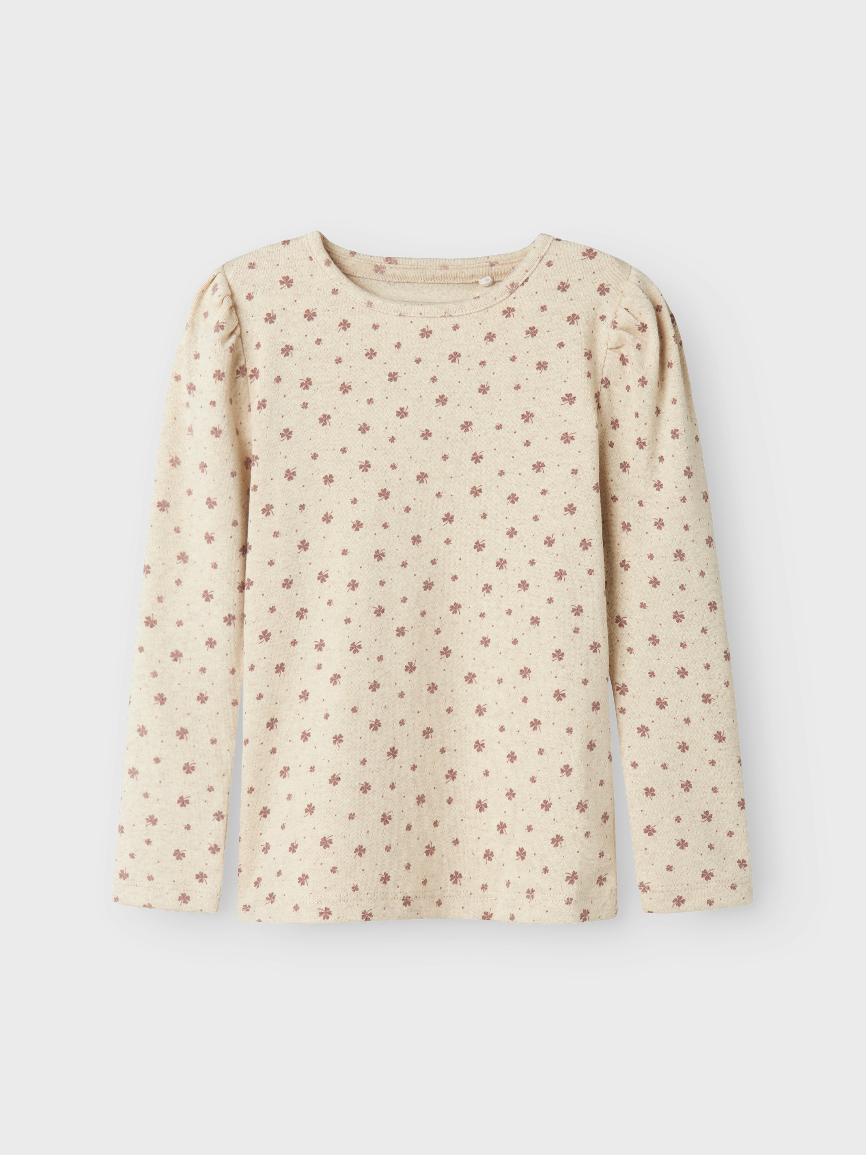 Name It Noella Slim Top  Peyote Melange 86 Cm