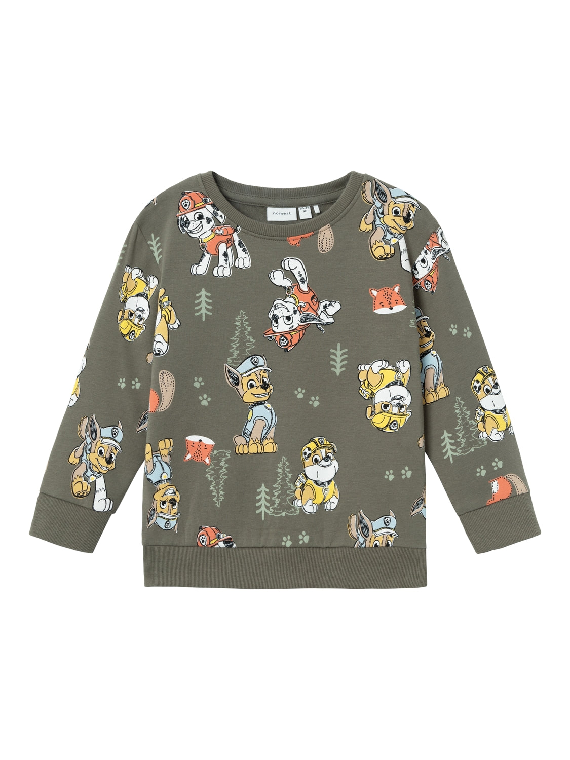 Name It Sug Paw Patrol Sweat Shirt Tea Leaf 86 Cm