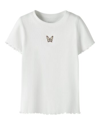 Name It Vivemma Ss Slim Top Bright White 92 Cm