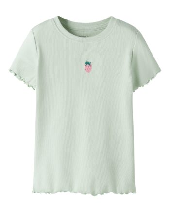 Name It Vivemma Ss Slim Top Pale Aqua 92 Cm
