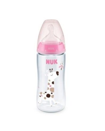 Nuk First Choice  Sutteflaske  Blå   -18 Mdr