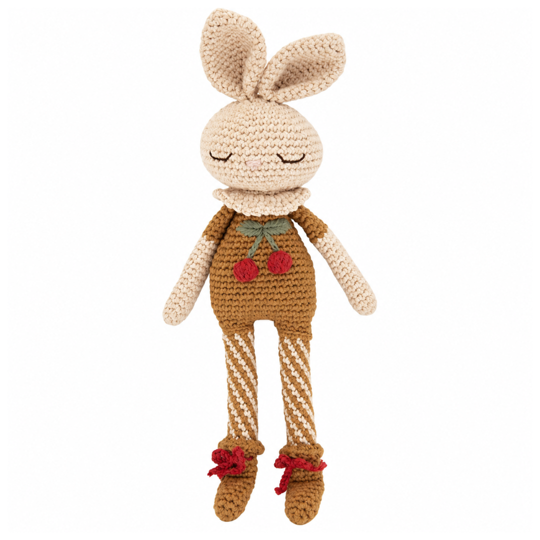 Patti Oslo Britney Bunny Cherry Blossom Ecru