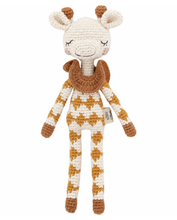Patti Oslo Goldie Giraffe Hæklet Bamse