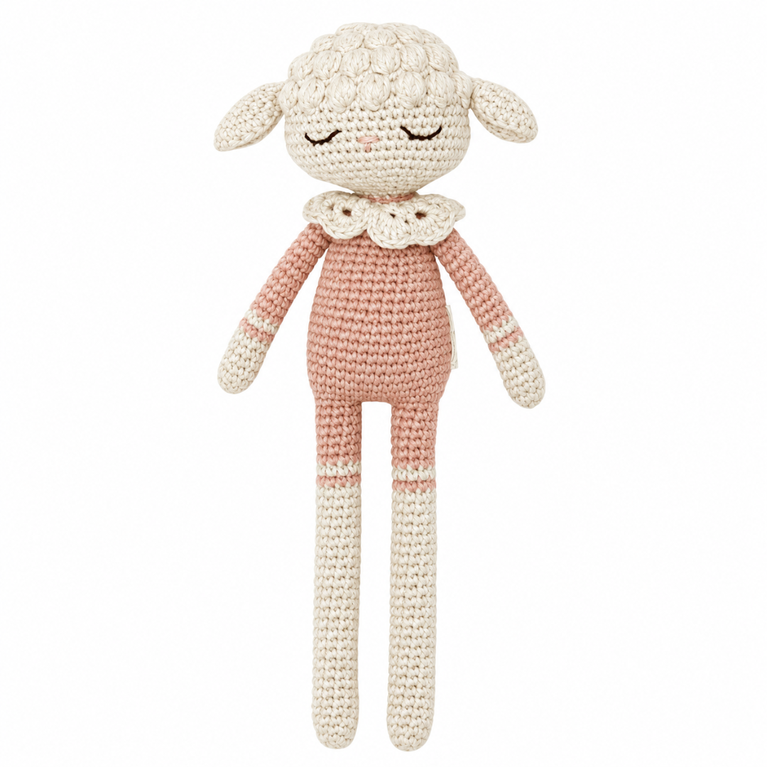 Patti Oslo Lilli Lamb Hæklet Bamse