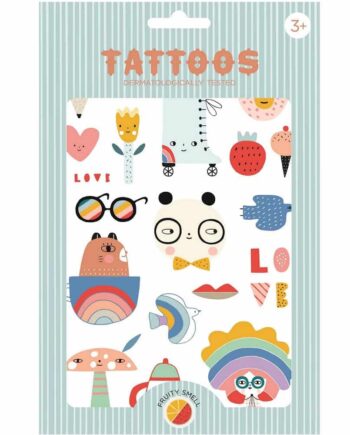 Petit Monkey Tatoveringer Panda Love