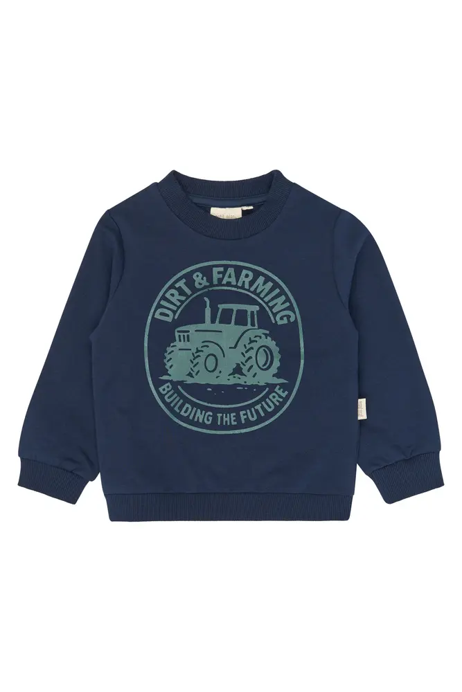 Petit Piao Glen Sweatshirt Navy Blazer 104 Cm