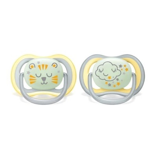 Philips Avent Ultra Air Night  Str     Sut 18  Mdr  Symmetrisk Silikone