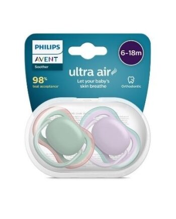 Philips Avent Ultra Air  Str      -18 Mdr  Symmetrisk Silikone