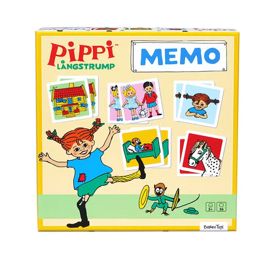 Pippi Langstrømpe Huskespil