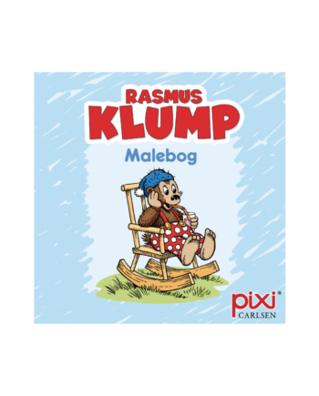 Pixi Bøger Rasmus Klump Krea Blå Malebog