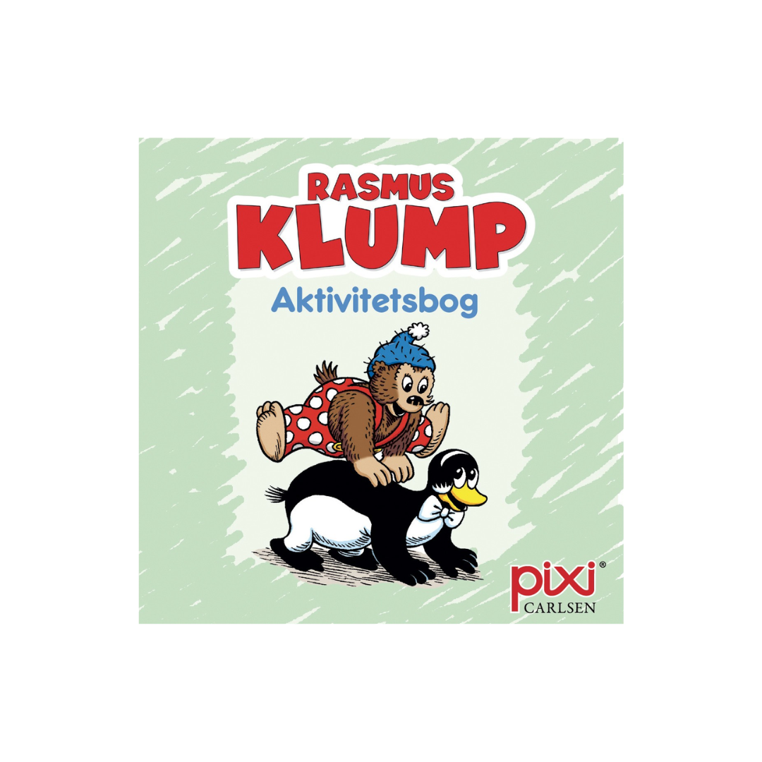 Pixi Bøger Rasmus Klump Krea Grøn Aktivitetsbog