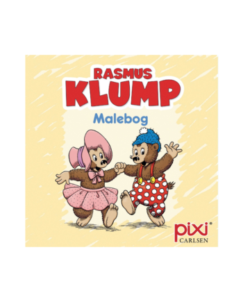Pixi Bøger Rasmus Klump Krea Gul Malebog