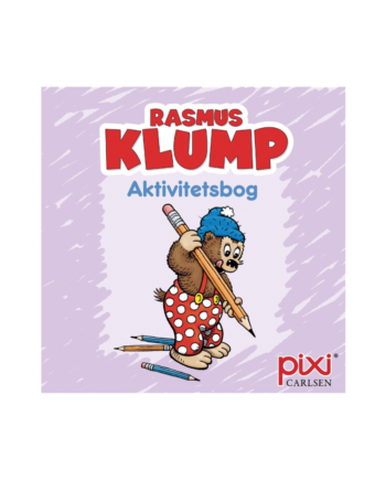 Pixi Bøger Rasmus Klump Krea Lilla Aktivitetsbog