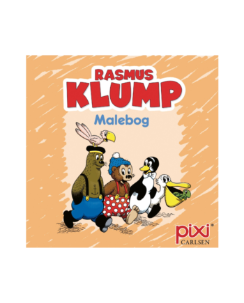 Pixi Bøger Rasmus Klump Krea Orange Malebog