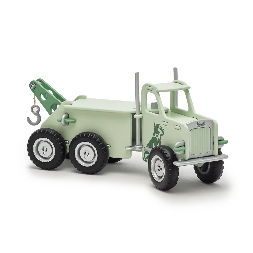 Ride-on Mack Lastbil Lysegrøn