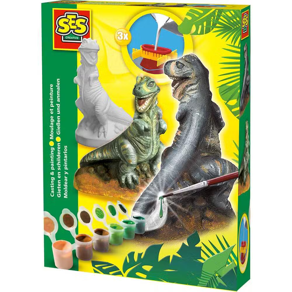 Ses Creative Støb Og Mal Dinosaur