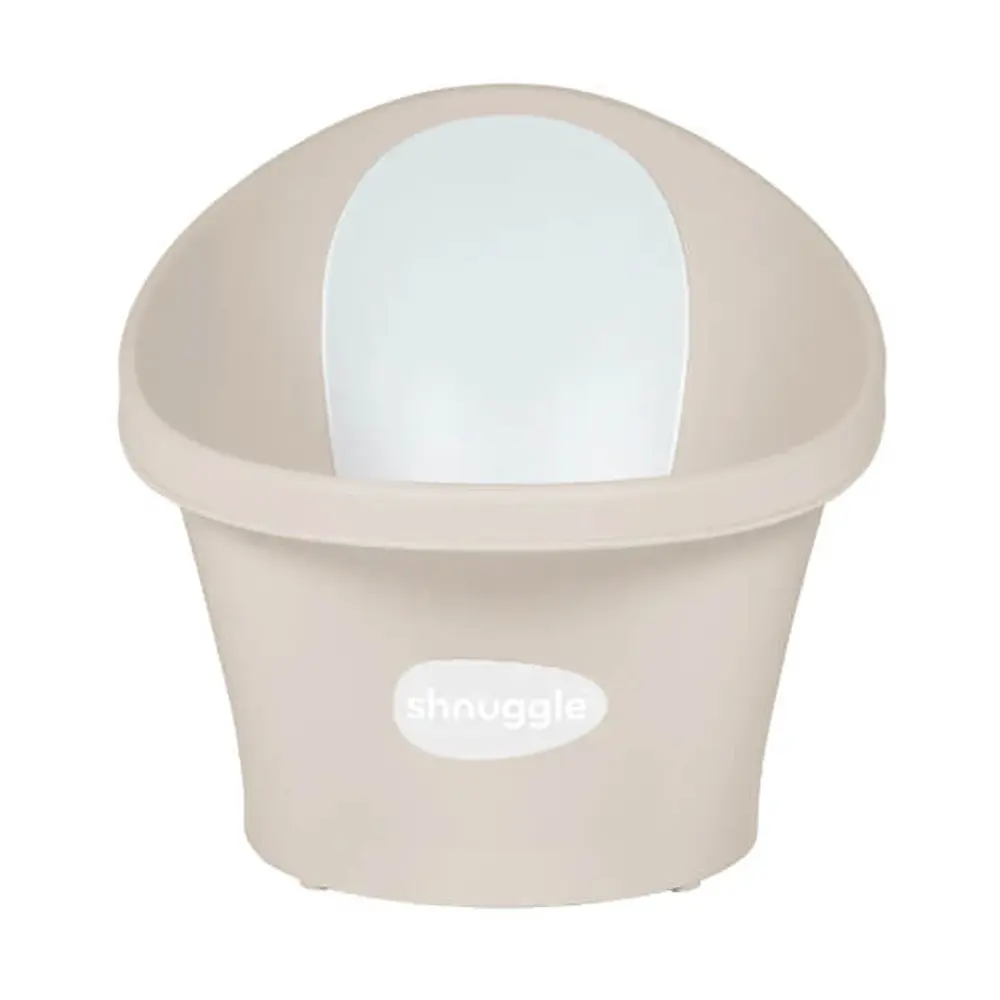 Shnuggle Baby Badekar Beige Hvid