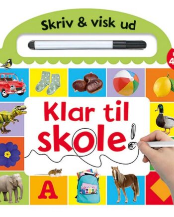 Skriv Og Visk Ud Klar Til Skole