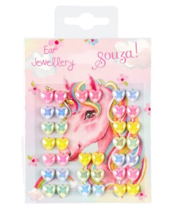 Souza øreringe Stickers Hjerter 18 Par