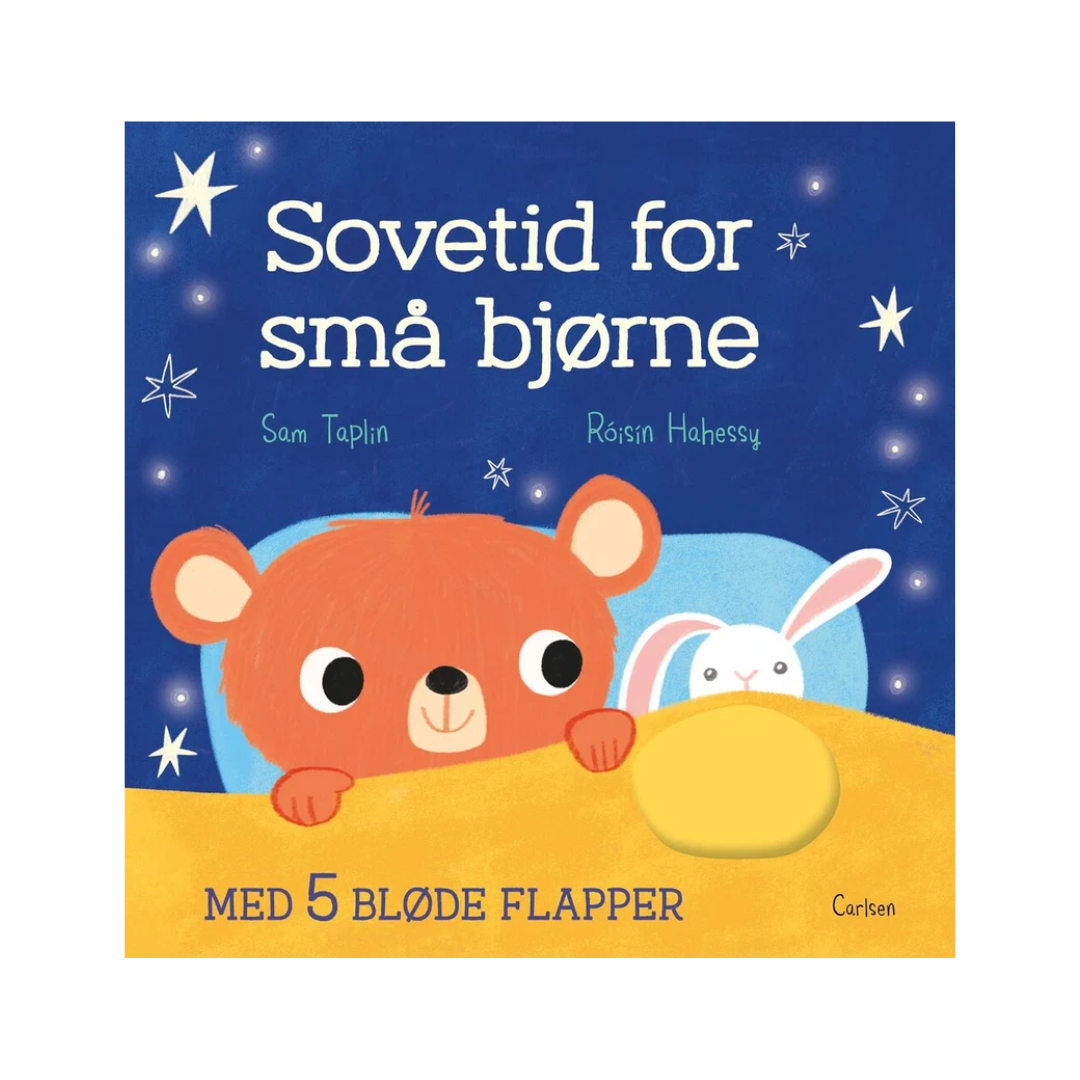 Sovetid For Små Bjørne Papbog Med Bløde Flapper
