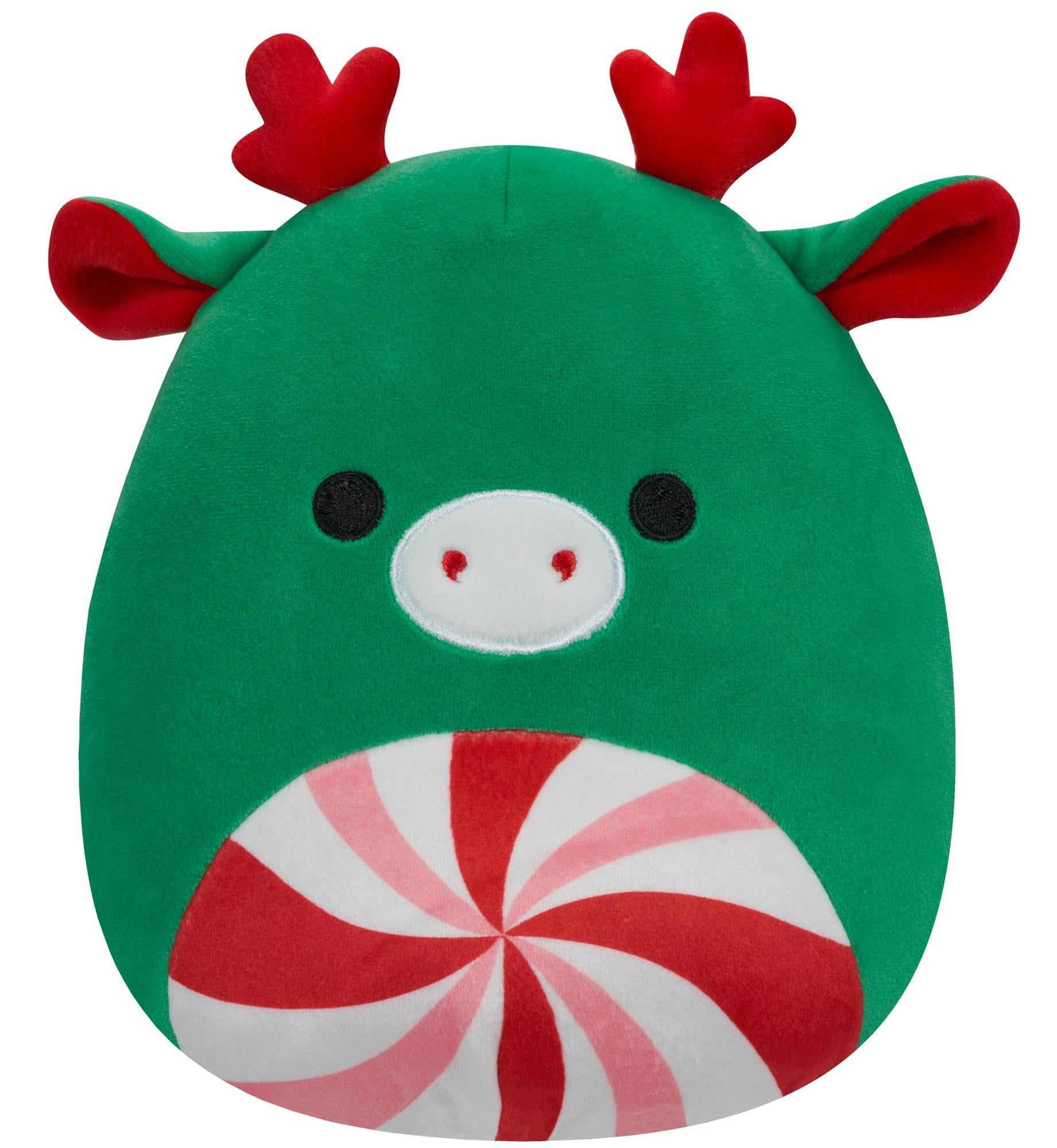 Squishmallows Zumir Green Moose Whit Peppermint Swirl Tummy 19 Cm