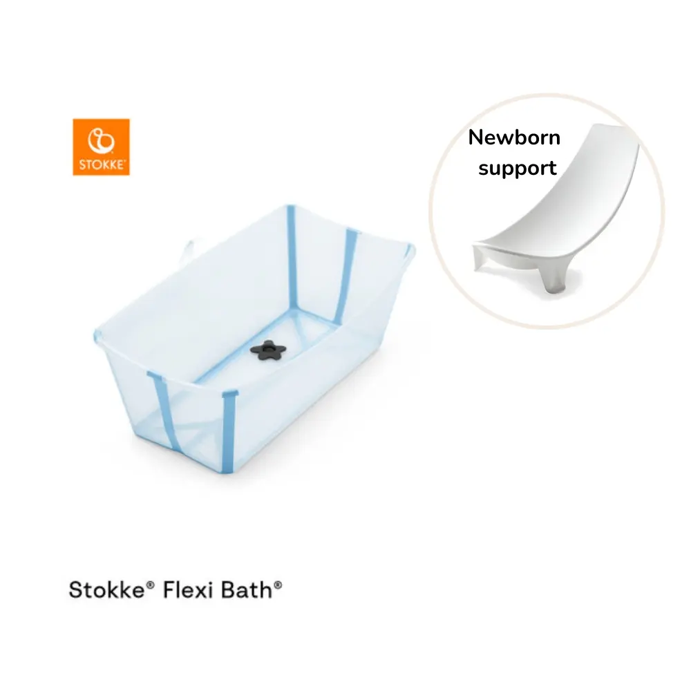 Stokke Flexibath Inkl Newborn Support Ocean Blue