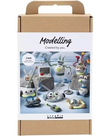 Stone Clay Diy Robot Venner