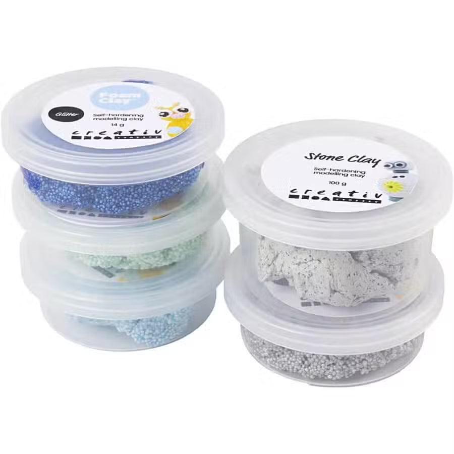 Stone Clay Mix Blå