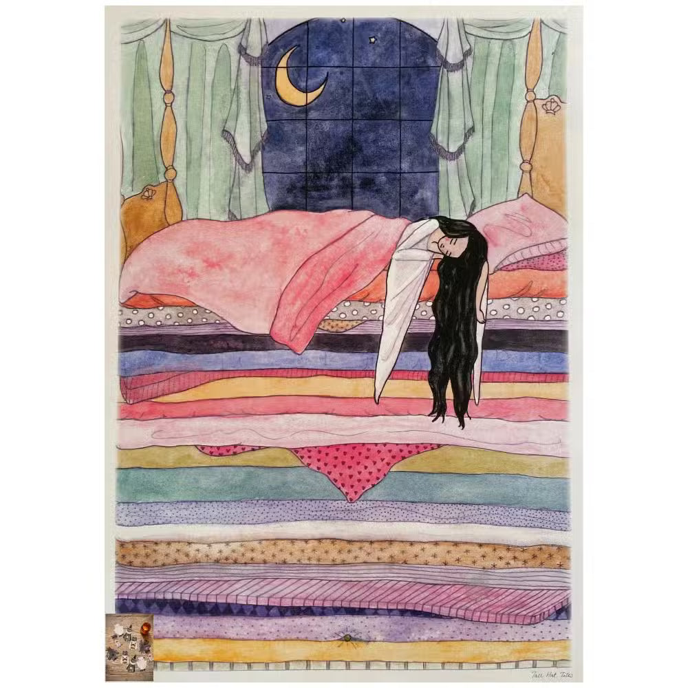 Tall Hat Tales Plakat Prinsessen På ærten